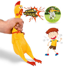 Load image into Gallery viewer, Screaming Chicken Squeeze Sound Toy Pets Dog Toys Product Shrilling Decompression Tool Squeak Vent chicken