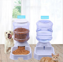 Load image into Gallery viewer, 3.8L Pet Automatic Feeder Dog Cat Water Drinking Cat Cat Feeding Large Capacity Dispenser Pet Cat Bowl Dog