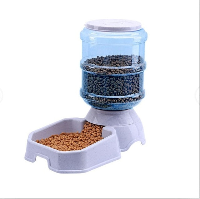 3.8L Pet Automatic Feeder Dog Cat Water Drinking Cat Cat Feeding Large Capacity Dispenser Pet Cat Bowl Dog