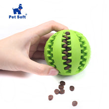 Load image into Gallery viewer, Pet Sof Pet Dog Toys Toy Funny Interactive Elasticity Ball Dog Chew Toy For Dog Tooth Clean Ball Of Food Extra-tough Rubber Ball