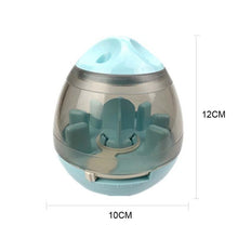 Load image into Gallery viewer, Interactive Dog Cat Food Treat Ball Bowl Toy Funny Pet Shaking Leakage Food Container Puppy Cat Slow Feed Pet Tumbler Toy