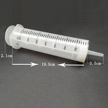 Load image into Gallery viewer, 200cc Syringe 500ml 300ml Syringes Disposable Nutrient Sterile Large Hydroponics Plastic Feeding Syringe large plastic syringes